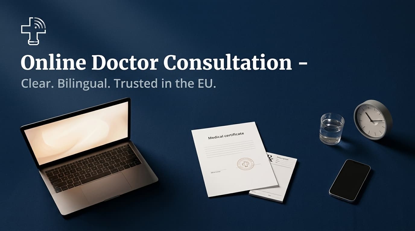 Claridad desde el primer minuto: Consulta médica online en España para expatriados, turistas y nómadas digitales