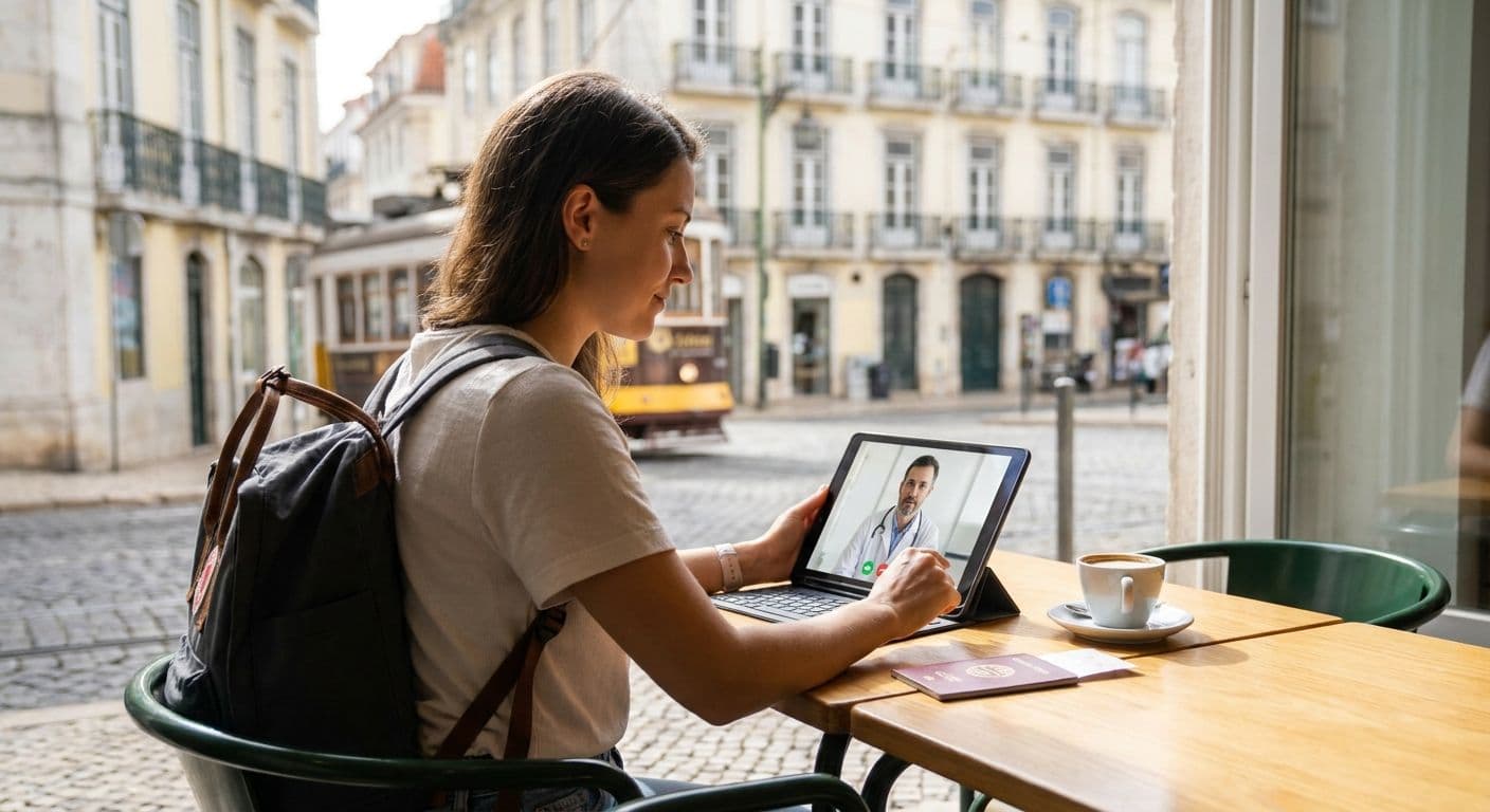 Consultas de médico online para nómadas digitales en la UE