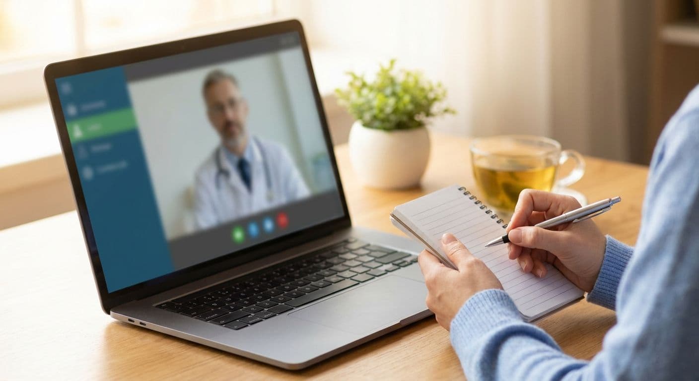 How to prepare for an online GP consultation