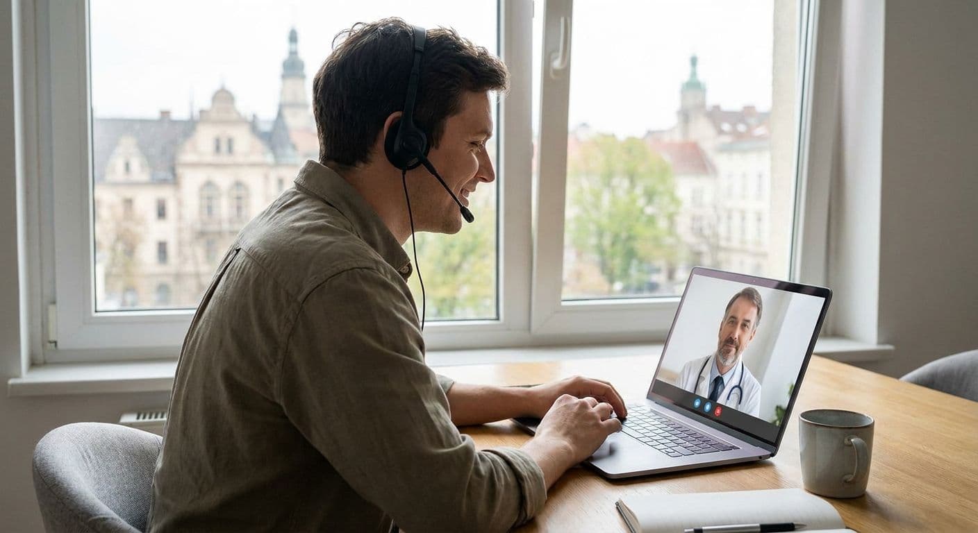 Video consultations for remote workers based in Europe